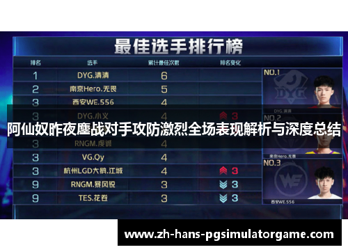 阿仙奴昨夜鏖战对手攻防激烈全场表现解析与深度总结